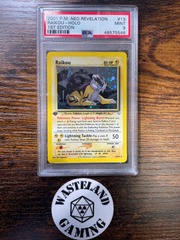 2001 Neo Revelation 13 Raikou Holo 1st Edition PSA 9 48575546